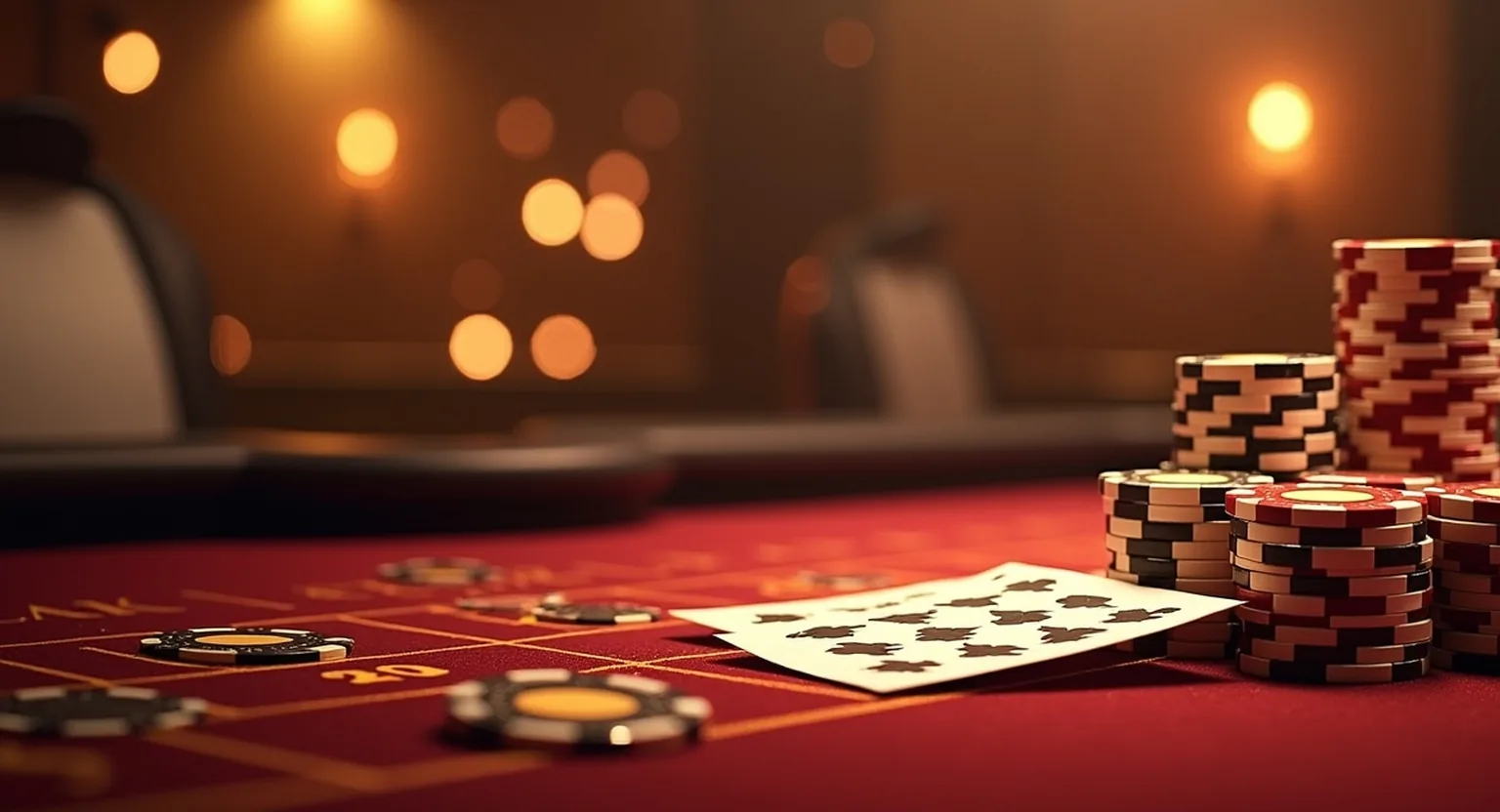 Inside the casino
